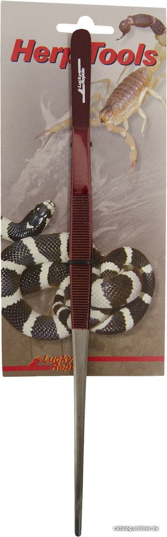 Пинцет для кормления Lucky Reptile прямой PG-30