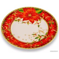 Набор обеденных тарелок Lamart Рождественская звезда LMR-22132-6