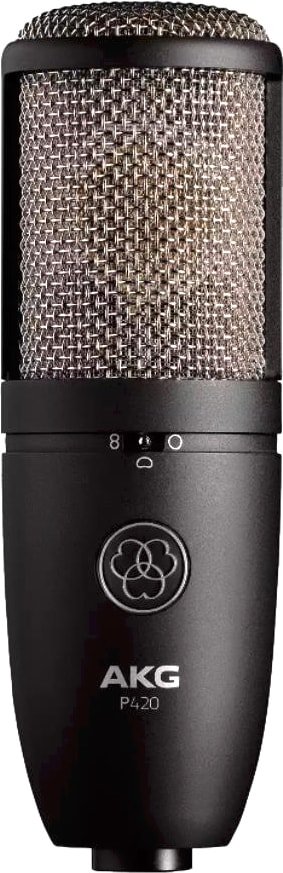 

Проводной микрофон AKG P420 (черный)