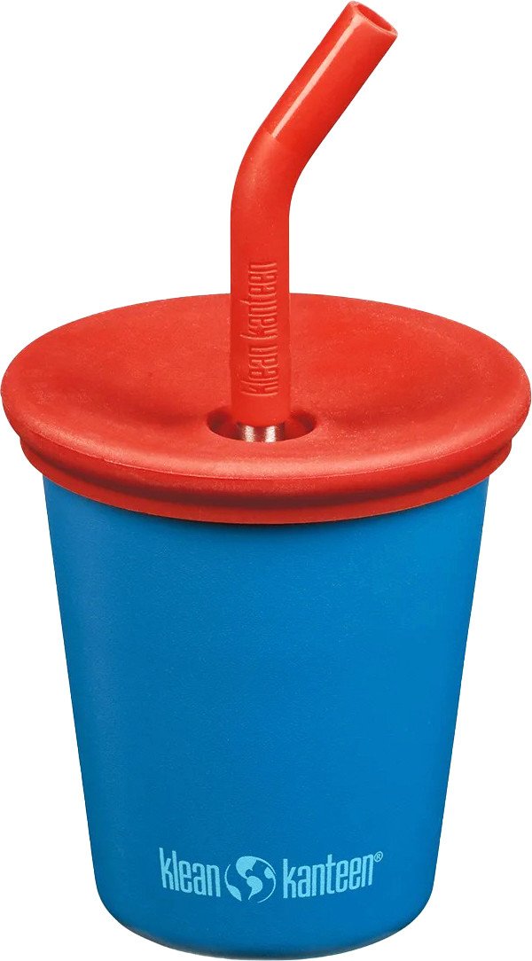 

Многоразовый стакан Klean Kanteen Kid Cup Straw Lid 296мл (mykonos blue)