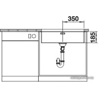 Кухонная мойка Blanco Solis 700-U 526125 (полированная)