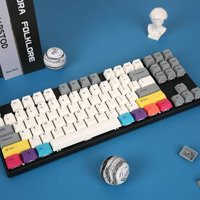 Клавиатура Varmilo VD87 V2 Dual Mode CMYK (Cherry MX Brown, нет кириллицы)