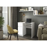 Стол ДСВ Мори левый МС-1/2 (белый)