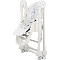 Высокий стульчик Indigo Chill (белый)