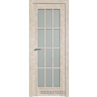 Межкомнатная дверь ProfilDoors 102XN R 60x200 (каштан светлый, стекло матовое)