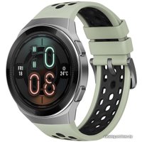 Умные часы Huawei Watch GT 2e Active HCT-B19 (черный/зеленый)