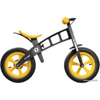 Беговел FirstBIKE Limited с тормозом (желтый)