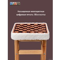 Подушка для сидения Espera Home Sidoс Шахматы 40x40