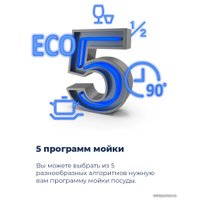 Встраиваемая посудомоечная машина MAUNFELD MLP 12S