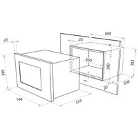 Микроволновая печь Akpo MEA 82008 MEP02 WH