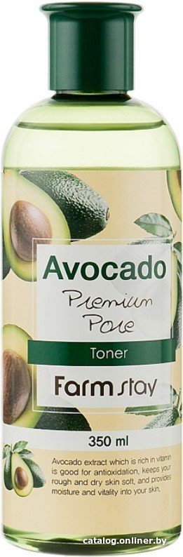 FarmStay Тонер для лица Avocado Premium Pore Toner 350 мл