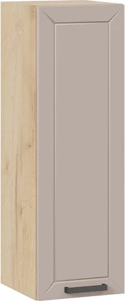 

Шкаф навесной Трия Лорас 1ВВ3 с одной дверью (дуб крафт золотой/холст латте)