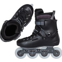 Роликовые коньки Powerslide Zoom Pro 80 (р. 41-42, черный)