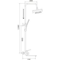 Душевая система  Shevanik S6136H