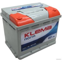 Автомобильный аккумулятор Klema 6СТ-60VLR (60 А·ч)