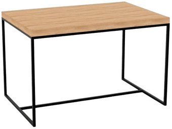 Кухонный стол TMB Loft Фрэйм Black (дуб небраска натуральный)