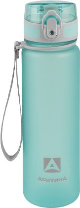 Бутылка для воды Арктика 720-500-CNM 500мл (голубой)