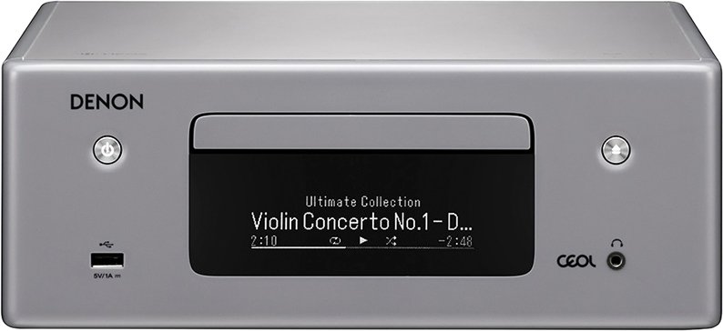 

Сетевой CD-ресивер Denon RCD-N10 (серебристый)