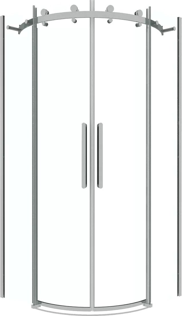 

Душевой уголок Grossman Classic 100x100x195 301.K33.04.1010.10.00 (хром/прозрачное стекло)