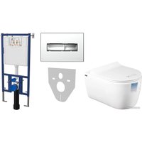 Унитаз подвесной iDevit Alfa 152.4.501.8088+152.7.322.088+SETK3104-2616-001-1-6