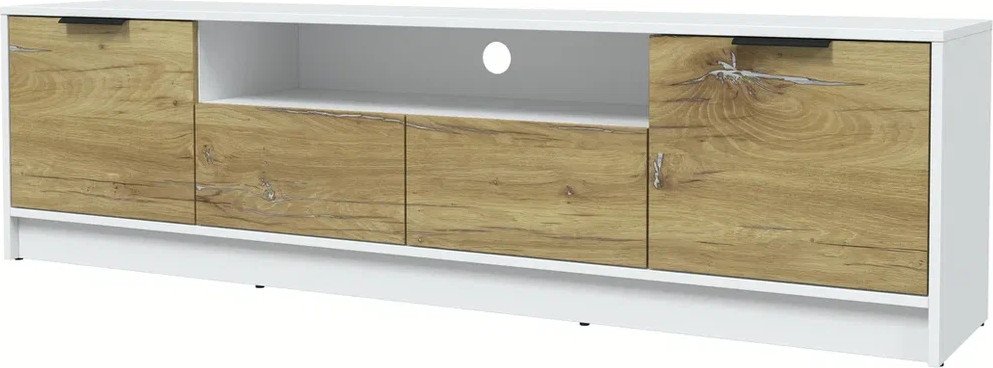 

Тумба Интерлиния ТВ Концепт КТ-ТВ4-50 (дуб нокс/белый платинум)