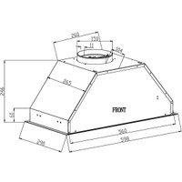 Кухонная вытяжка Schtoff Polar 60 (белый)