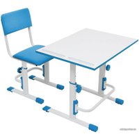 Ученический стул Polini Kids City/Smart S (белый/синий)