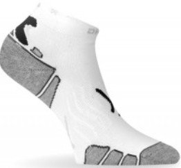 

Носки Lasting RUN009-S (белый/черный)