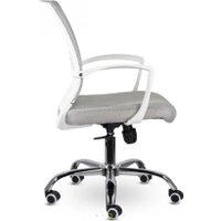 Офисный стул SitUp Butterfly сhrome Chrome (сетка Silver/Silver)