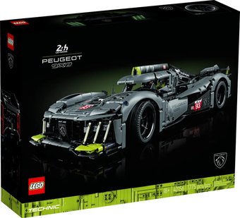 Конструктор LEGO Technic 42156 PEUGEOT 9X8 24H Le Mans Hybrid Hypercar