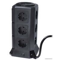 Сетевой фильтр Ritmix RM-2123C (черный)