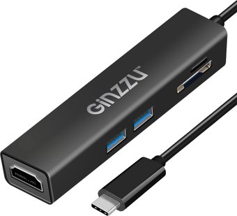 USB-хаб Ginzzu GR-567UB