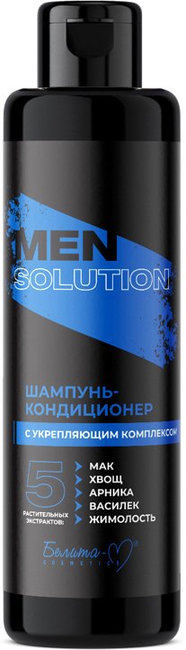 

Шампунь Белита-М Men Solution с укрепляющим комплексом (400 г)