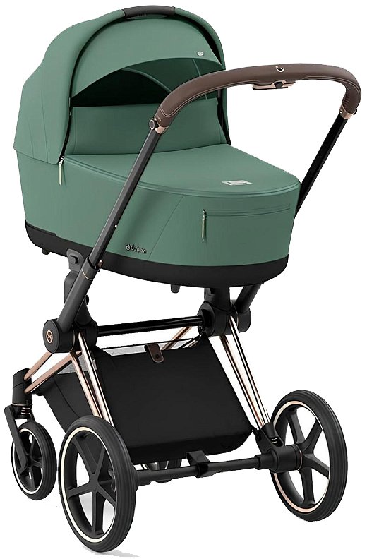 

Универсальная коляска Cybex Priam IV (2 в 1, Leaf Green/Rose Gold)