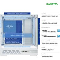 Корпус XASTRA Q700 7ARGB-C10-UC (белый)