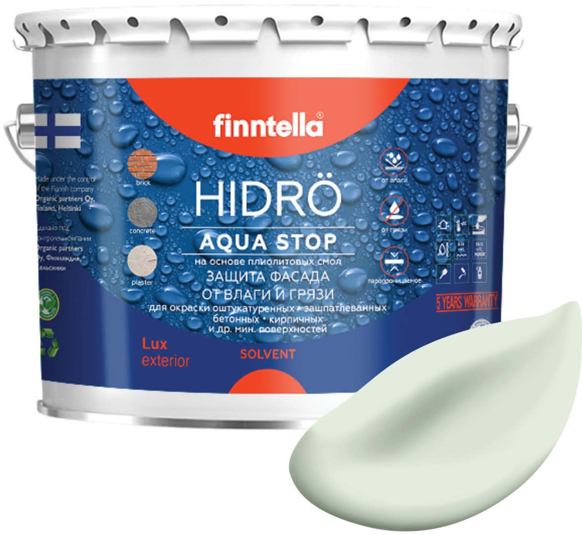 

Краска Finntella Hidro Kalpea F-14-1-3-FL029 2.7 л (зеленый)