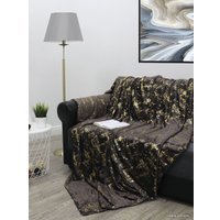 Плед Tex Republic S-мазки TF FNL DKBR-GL 1520 19-1314 150x200 см (темно-корич.)