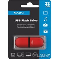 USB Flash Maxvi SF 32GB (красный)