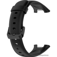 Ремешок Rumi силиконовый для Xiaomi Smart Band 7 Pro (черный)