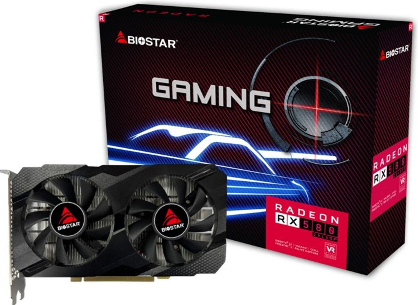 

Видеокарта BIOSTAR Radeon RX 580 2048SP 8GB GDDR5 VA5815RF82