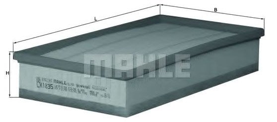 

Воздушный фильтр Mahle Knecht LX1835