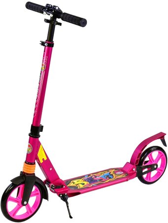 Двухколесный подростковый самокат Scooter Urban 200S (розовый)