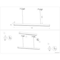 Трековый светильник Ambrella light GL6787 BK (черный)