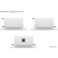 Стальной панельный радиатор Ruterm Compact Type 11 500x1600 (боковое подключение)