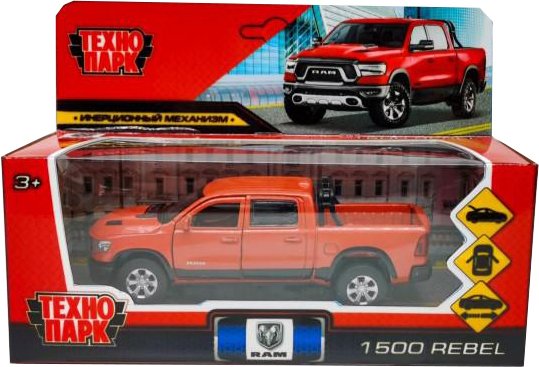 

Пикап Технопарк Dodge Ram 1500 Rebel RAM1500-13-RD