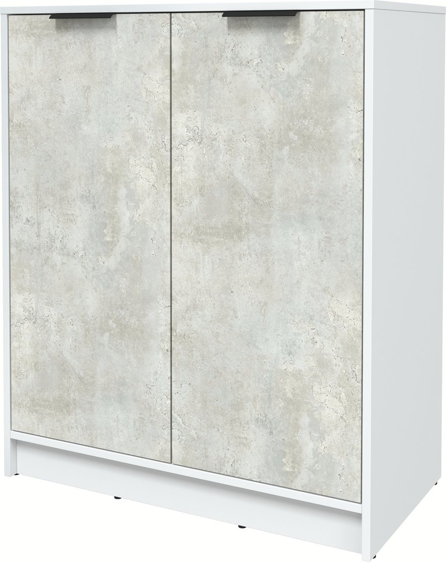 

Тумба Интерлиния Концепт КТ-Т84 (бетон лайт/белый платинум)