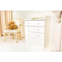 Детский комод Polini Kids Simple 1580 (белый)