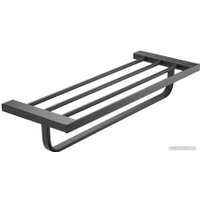 Полка для полотенца Milacio Ultra MCU.955.MB (черный матовый)