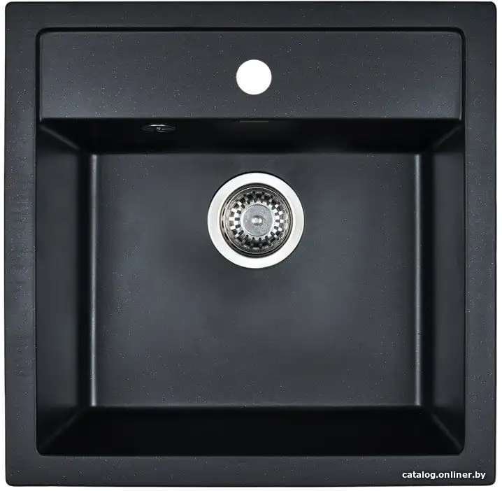 Кухонная мойка Wisent W510-25 (оникс)