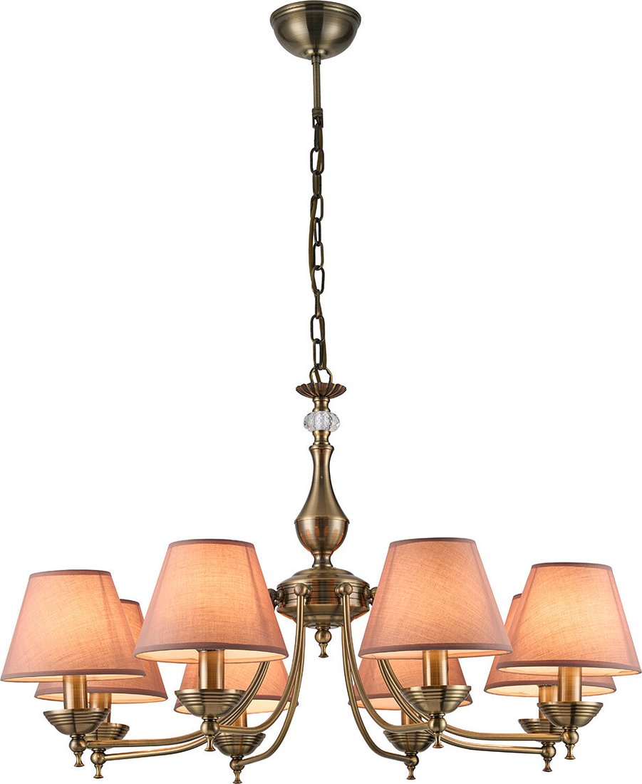 

Подвесная люстра Escada Allegory 1145/8PL E14*40W Gold